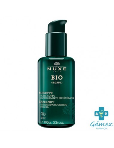 NUXE BIO ACEITE NUTRITIVO REGENERADOR PARA EL CUERPO - AVELLANA NOVEDAD FRASCO DOSIFICADOR 100ML