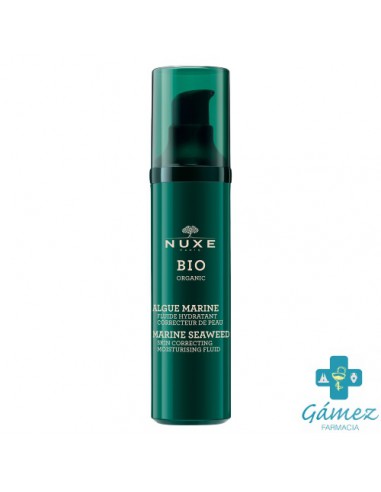 NUXE BIO FLUIDO HIDRATANTE CORRECTOR - ALGA MARINA NOVEDAD FRASCO DOSIFICADOR 50ML