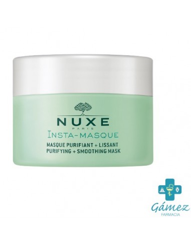 NUXE INSTA-MASQUE MASCARILLA PURIFICANTE + SUAVIZANTE TARRO 50 ML