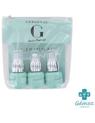 GERMINAL ACCION PROFUNDA NECESER 3 DOSIFICADORES DE 15 ML