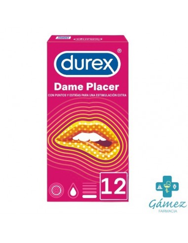 DUREX DAME PLACER 12 UN