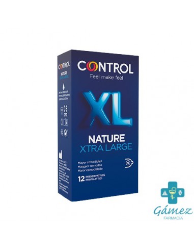 CONTROL NATURE XL EXTRA LARGE 12 UN