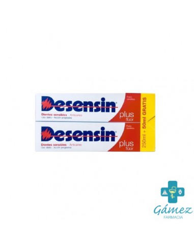 DESENSIN PLUS PACK PASTA DENTAL 150 ML 2 U