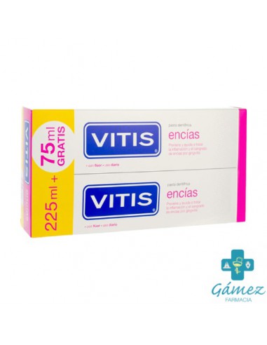 VITIS ENCIAS PASTA DENTIFRICA 150 ML 2 U