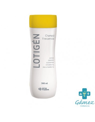 LOTIGEN CHAMPU FRECUENCIA 1 ENVASE 300 ML