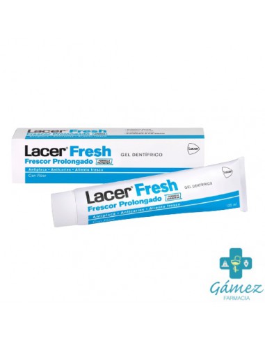 LACER FRESH FRESCOR PROLONGADO GEL DENTIFRICO 1 TUBO 125 ML