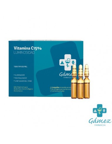 ACTIVA FACIAL-INTERMITENTE VITAMINA C-15% 5 AMPOLLAS