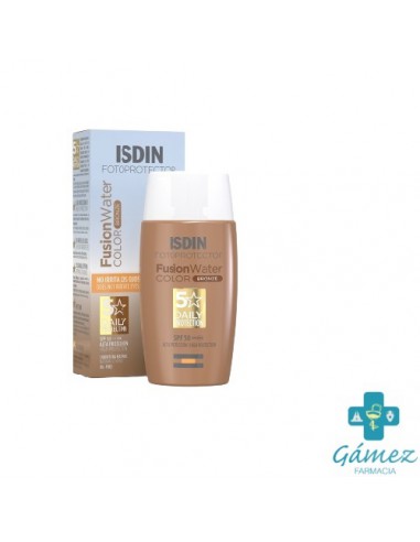 FOTOPROTECTOR ISDIN FUSION WATER COLOR BRONZE SPF50 50 ML