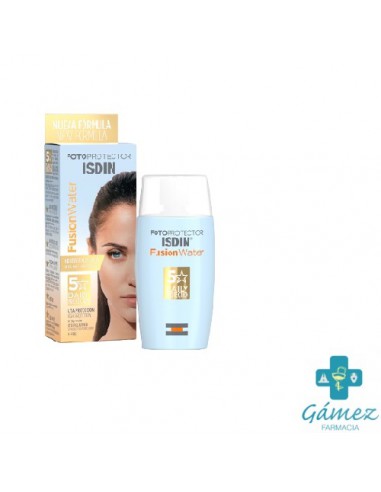 FOTOPROTECTOR ISDIN FUSION WATER MAGIC SPF50+ 50ML