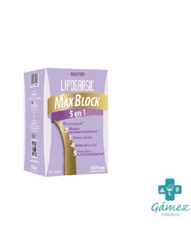 LIPOGRASIL MAXBLOCK 5 EN 1 120 120 CAPSULAS