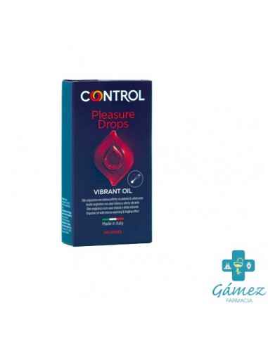 CONTROL PLEASURE DROPS VIBRANT OIL 10ML