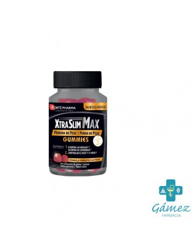 XTRASLIM MAX GUMMIES 60 CARAMELOS DE GOMA