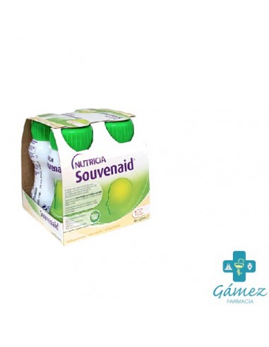 SOUVENAID 4 BOTELLAS 125 ML SABOR VAINILLA