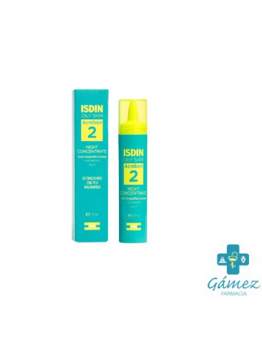 ACNIBEN 2 ISDIN TEEN SKIN NIGHT CONCENTRATE ANTI-IMPERFECCIONES SERUM 27 ML