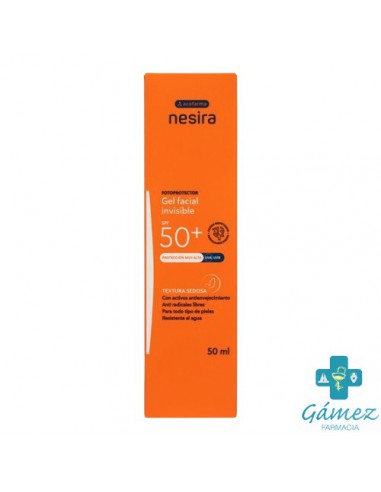 NESIRA GEL FACIAL INVISIBLE SPF 50+ 50 ML