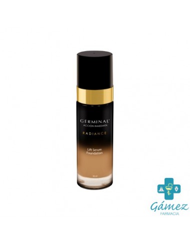 GERMINAL RADIANCE ACCION INMEDIATA LIFT SERUM FOUNDATION COLOR MEDIUM DARK  1 FRASCO 30 ML