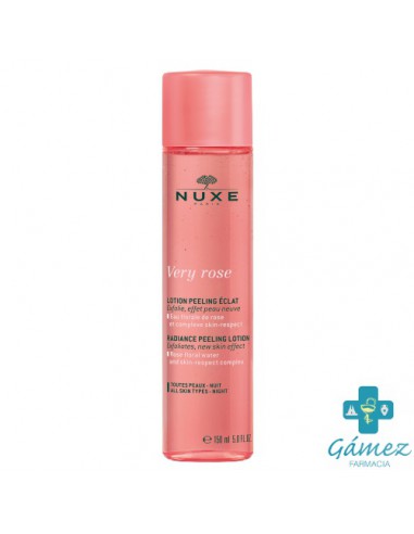 NUXE VERY ROSE LOCION PEELING LUMINOSIDAD NOVEDAD FRASCO 150ML