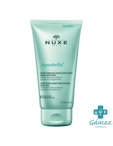 NUXE AQUABELLA-« GEL PURIFICADOR MICROEXFOLIANTE TUBO 150ML