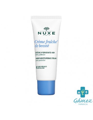 NUXE CREME FRAICHE-« DE BEAUTE 48H ANTI-POLUCION  TUBO 30 ML