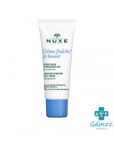 NUXE CREME FRAICHE-« DE BEAUTE ENRIQUECIDA 48H ANTI-POLUCION TUBO 30 ML