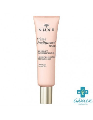 NUXE CREME PRODIGIEUSE-« BOOST BASE ALISANTE MULTI-PERFECCION 5 EN 1 TUBO 30 ML